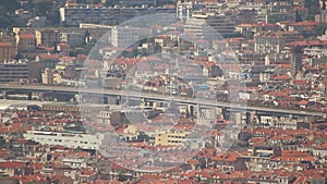 Highway Traffic in Nice, France