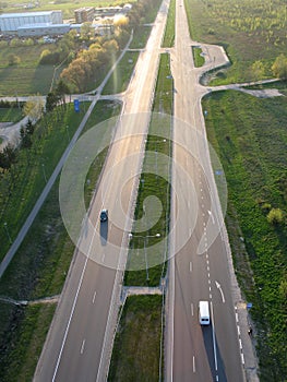 Highway in Vilnius