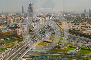 Highways in Dubai, United Arab Emirat