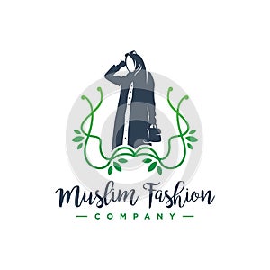 Hijab fashion logo design