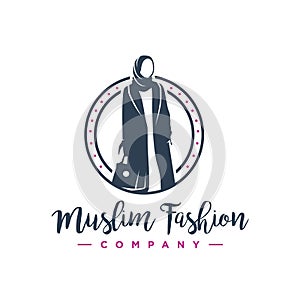 Hijab fashion logo design