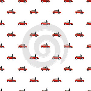 Hijacker pattern seamless vector