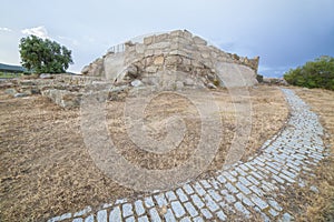 Hijovejo archaeological site. Quintana de la Serena, Extremadura, Spain