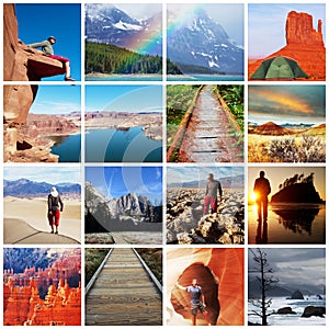 Hike collage