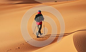 Hike in the desert