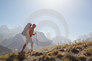 Hike in Fann mountains