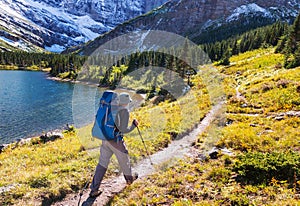 Hike in Glacier