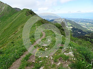 Hike in the Haute Savoie, Pointe de Pelluaz