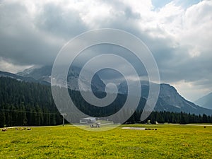 Hike near Ehrwald at the Tiroler Zugspitz Arena