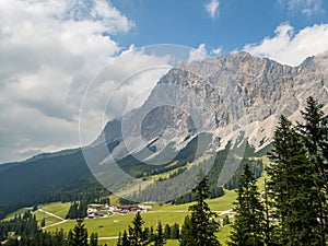 Hike near Ehrwald at the Tiroler Zugspitz Arena