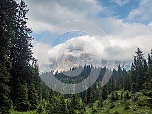 Hike near Ehrwald at the Tiroler Zugspitz Arena