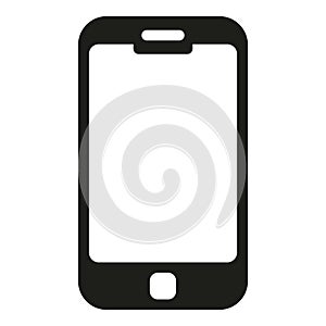 Hike smartphone icon simple vector. Travel equipment