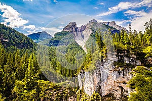 Hike To Cascate Di Fanes - Dolomites, Italy photo