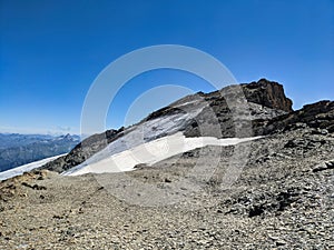 hike to the gemsfairenstock above urnerboden in the canton of uri. Nice hike in summer. wanderlust. High quality photo