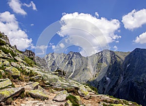 Hike to the Skalnate pleso, High Tatra, Slovakia