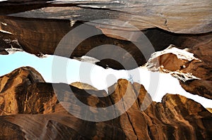 Willis creek slot canyon in escalante utah photo