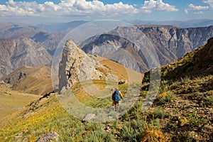 Hike in Uzbekistan