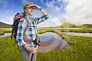 Hiker photo