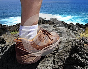 Hiker foot