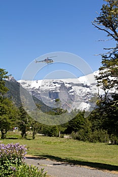 Hiking adventure in San Carlos de Barilochein close to RÃ­o Negro, Argentina. Beautiful landscapes around the shores