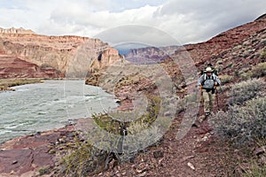 Hiking Along the Colorado River