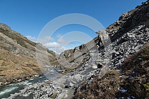 Hiking along Savage River