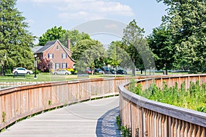 Hiking Area in Baker Park in Frederick, Maryland