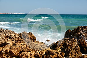 Hiking aroung Praia da Balaia and Praia de Santa Eulalia Portugal, Algarve Albufeira