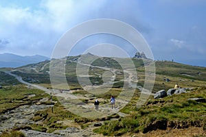 Hiking from Babele to Omu Chalet Route, Bucegi Plateau