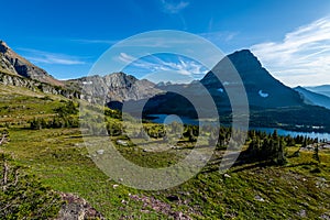 Hiking the backcountry of Glacier National Park