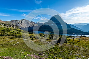 Hiking the backcountry of Glacier National Park