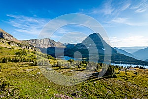 Hiking the backcountry of Glacier National Park