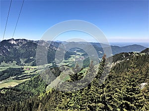 Hiking in Bavaria Germany Mountain Views/ Wandern in Bayern Berge photo