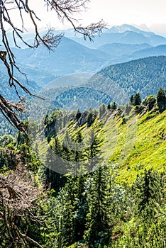 Hiking the Bavarian alps around Lenggries village