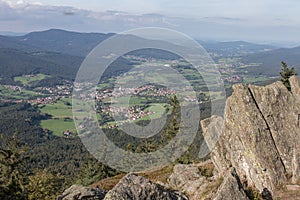 Hiking in the bavarian mountains
