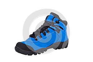 A hiking boot. Isolated on white background - Imagem