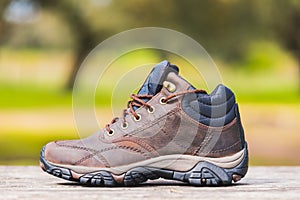 Hiking boot photo