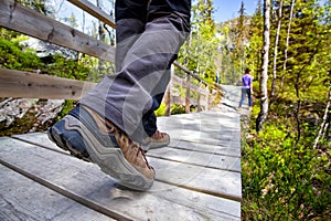 Hiking boots