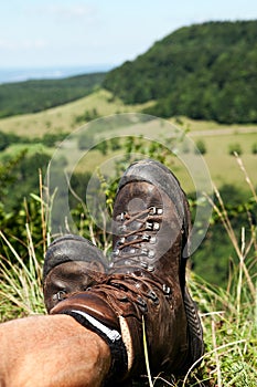 Hiking Boots have a break