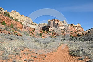 Hiking calf creek falls in escalante utah