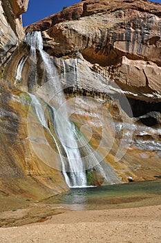 Hiking calf creek falls in escalante utah