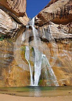 Hiking calf creek falls in escalante utah