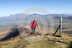 Hiking on Cruach Mharthain photo