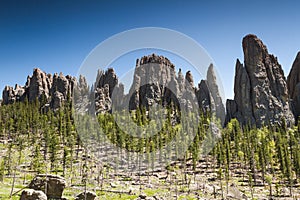 Hiking in Custer State Park, South Dakota