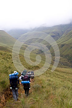 Hiking in the Drakensberg