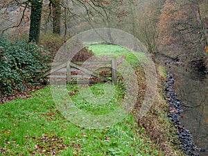 Hiking at the the dutch border in germany