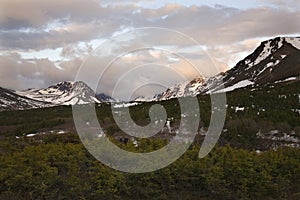 Hiking Flattop Mountain at Sunset Anchorage Alaska