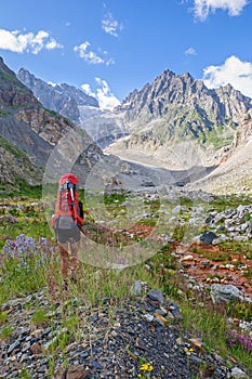 Hiking in Georgia mountains