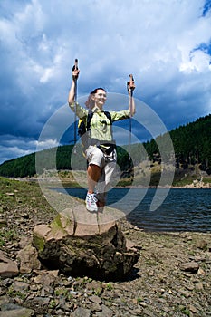 Hiking girl 1