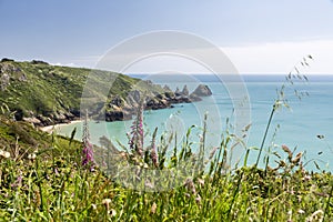 Hiking on Guernsey island, UK